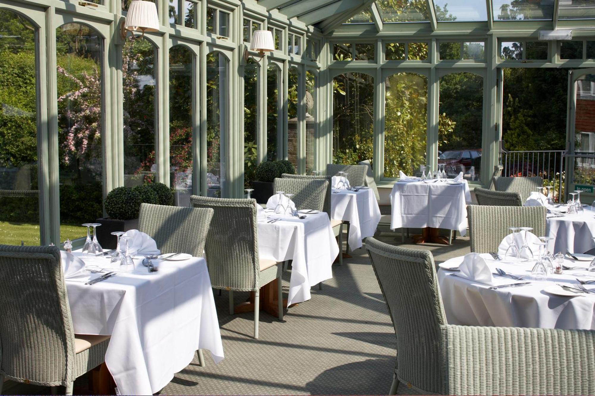 Flackley Ash Country House Hotel Peasmarsh Restoran fotoğraf